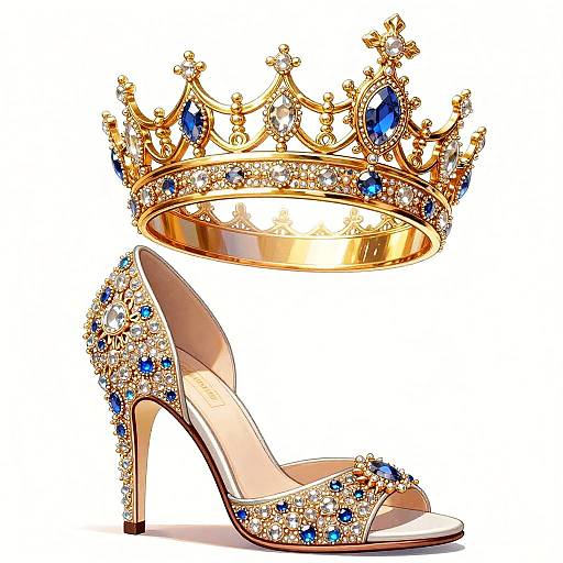 Ornate Regal Fantasy Crown Illustrations