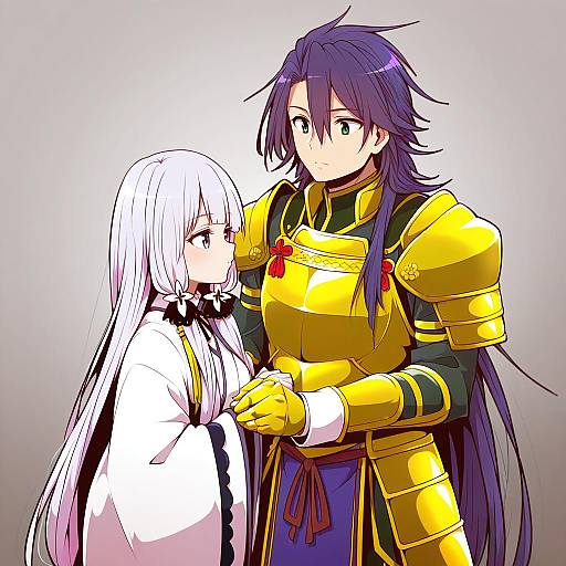 Illustration of Hachisuka kotetsu, touken ranbu in the style of Yonedatomo mizu