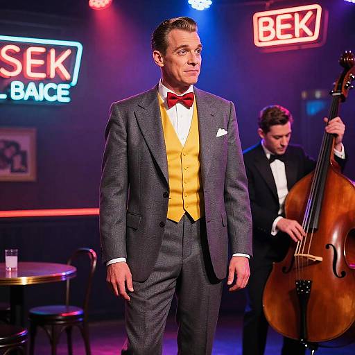 Jessica Rabbit's Husband Jazz Stage Portrait