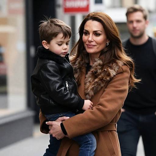 Capturing Family Moments in Urban Settings