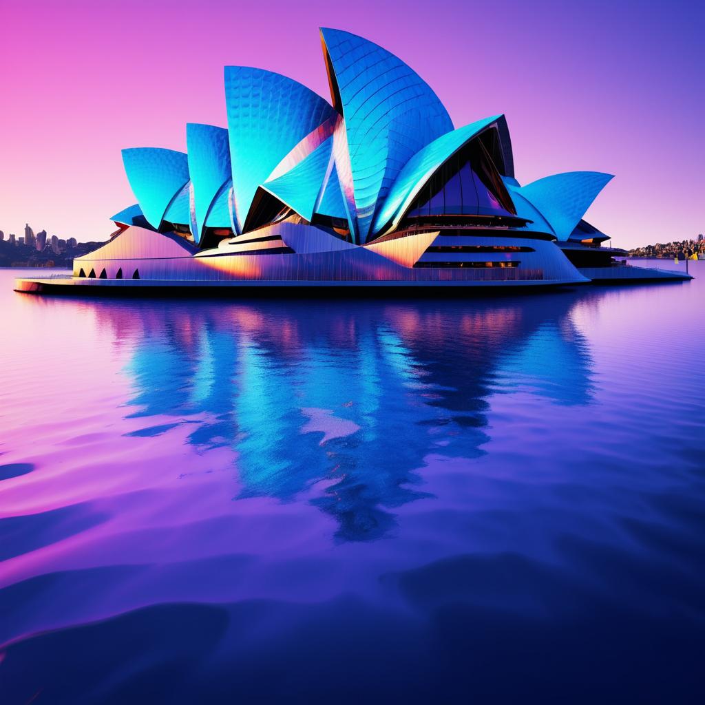 Surreal Psychedelic Architecture in Sydney