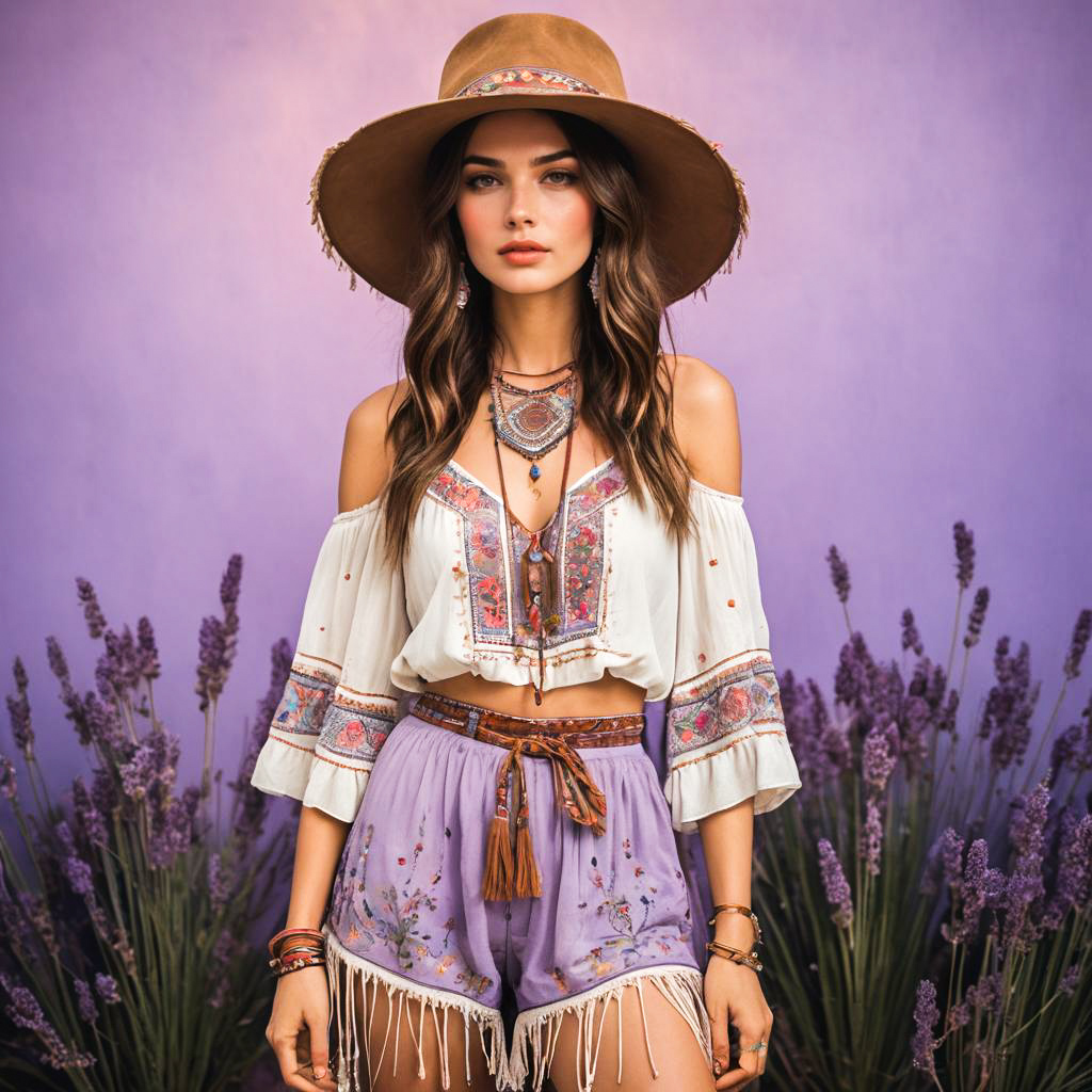 Bohemian Festival Style with Dynamic Charm