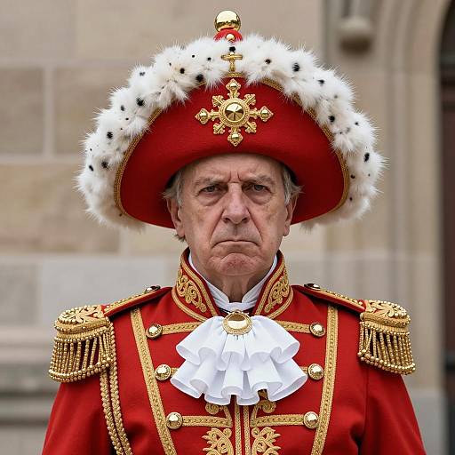 Regal Portrait of a Mauled Ringmaster