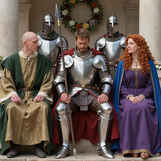 Majestic Gathering of Historical Figures