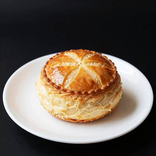 Realistic Cake Still Life on Plate