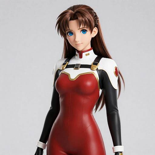 Photorealistic Ultra High-Res Aerith Uniform Portrait