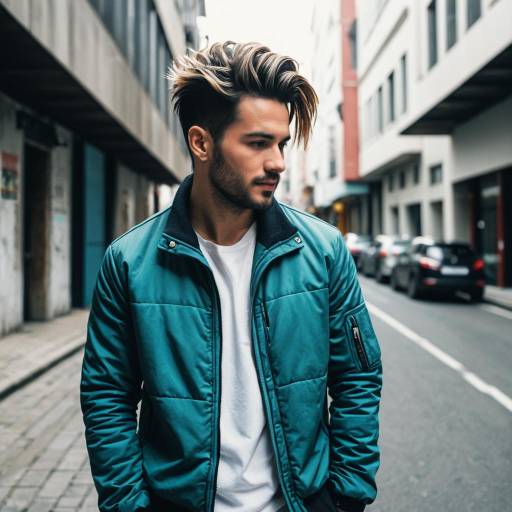 Urban Fashion: Temple Fade Hairstyle Editorial