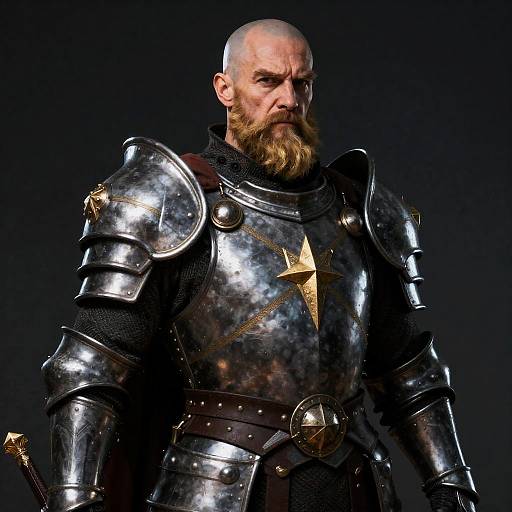 Ultra-Realistic Fantasy Paladin Portrait