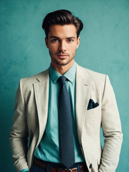 Man in Summer Professional Outfit