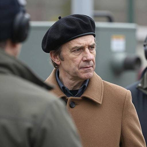 Middle-Aged Man in Industrial Setting