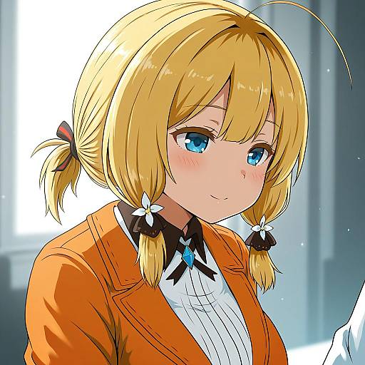 Illustration of Allen avadonia, vocaloid in the style of Megahiyo