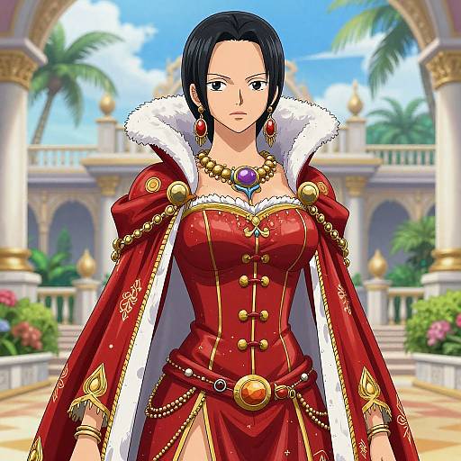 Elegant Queen-Inspired Boa Hancock Outfits