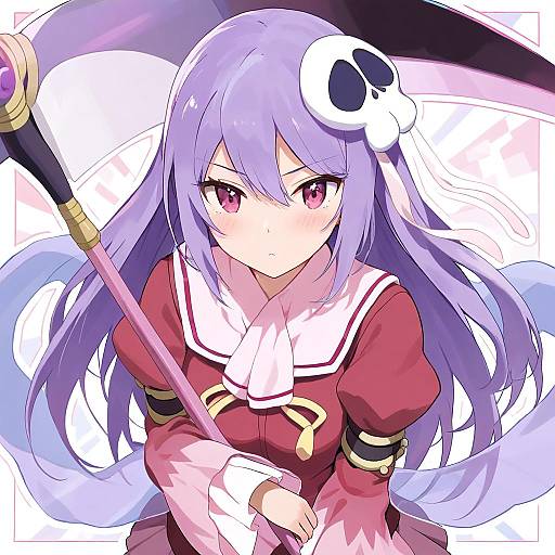 Illustration of Haqua d'rot herminium, kami nomi zo shiru sekai in the style of Racchi.