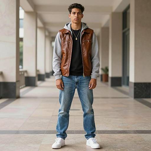 Hip Hop Style Male in Modern Setting