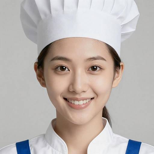 Close-Up Portrait of a Smiling Chef