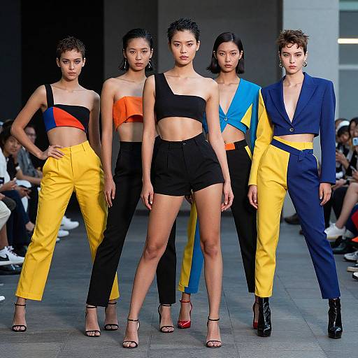 Avant-Garde Short Torso Fashion Runway