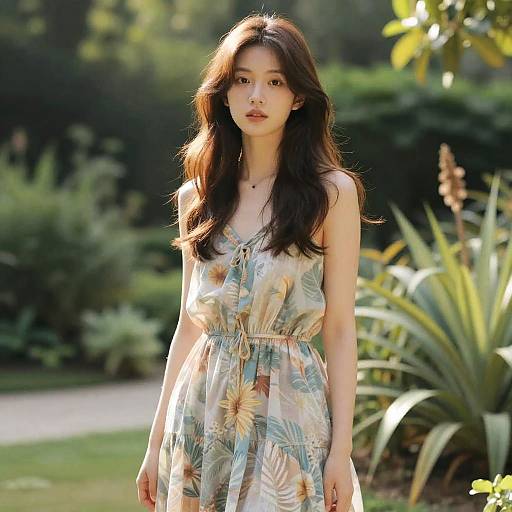 Choppy Layers in Botanical Garden