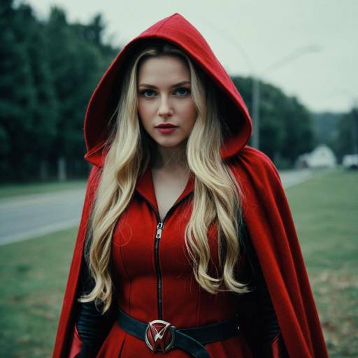 Scarlet Witch from Wandavision Portrait