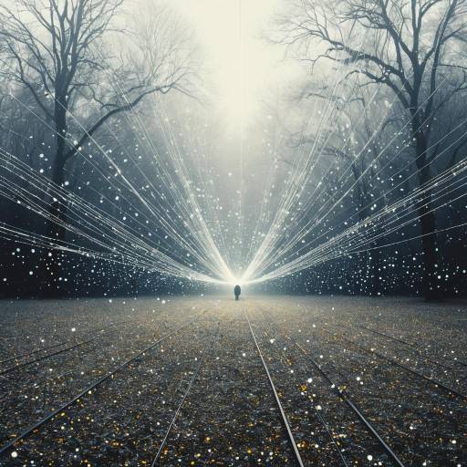 Quantum Realm: A Shimmering Journey