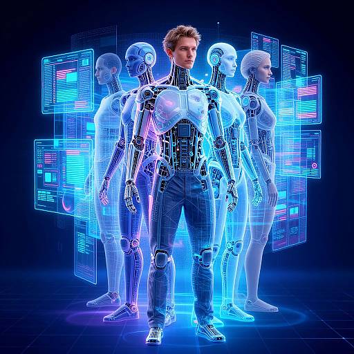 Human to Cybernetic Fusion Sequence