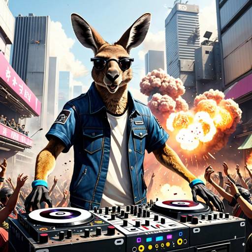 Kangaroo DJ Performing at Urban Festival