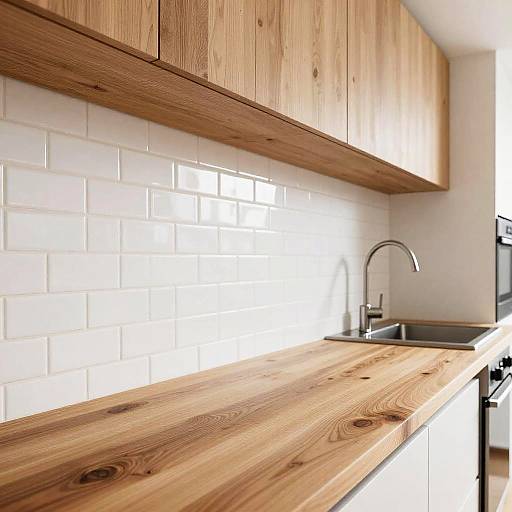 Rustic Butcher Block Kitchen Design