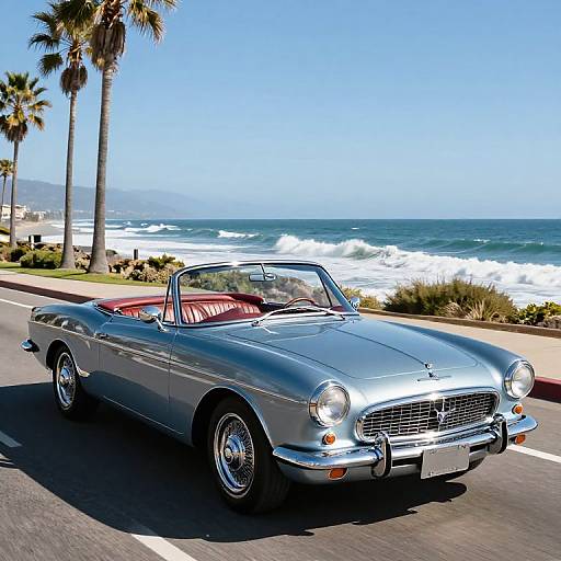 Classic Convertible Coastal Drive