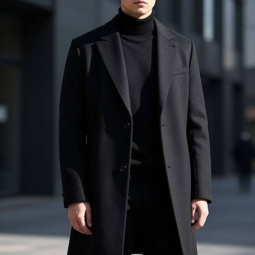 Edgy European Menswear in Cityscape