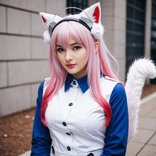 Lifestyle costume photo of Akira (blue archive). Cosplay clothes