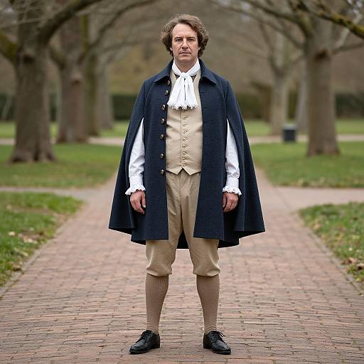 French Provincial Man in Cape