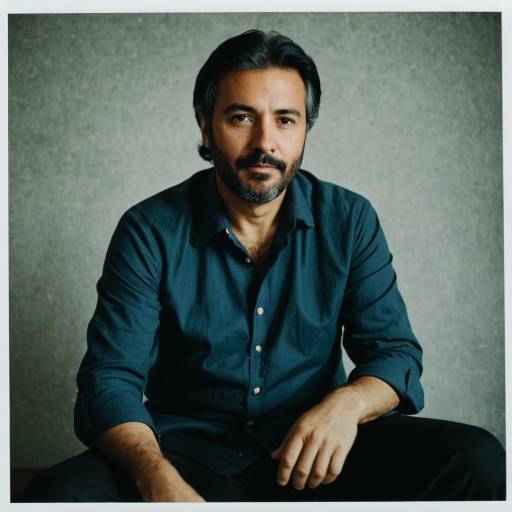 Middle-aged Turkish Man in Casual Outfit