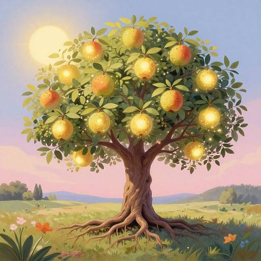 Ambitions as a Glowing Fruit Tree