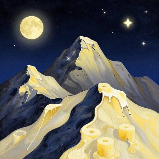 Celestial Architects Rebuild Melting Mountains