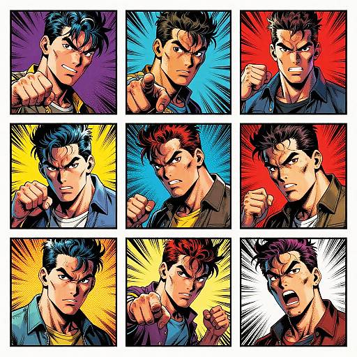 Photo to Vibrant Comic Art