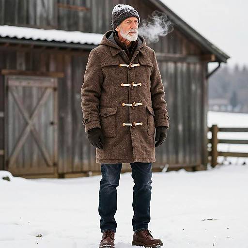 Rustic Winter Style Editorial