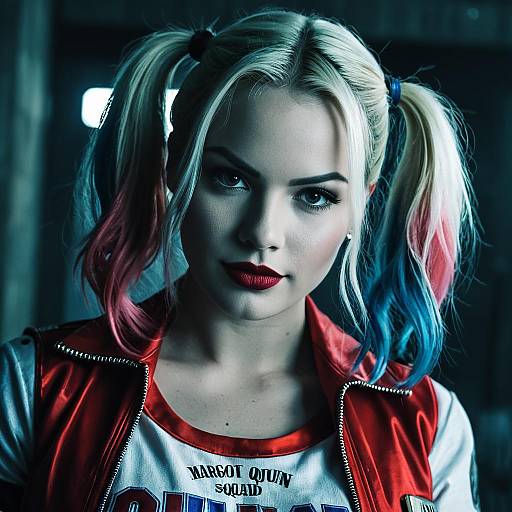 Harley Quinn Inspired Portrait