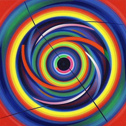 Dynamic Geometric Optical Art