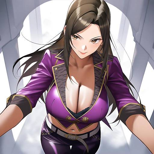 Illustration of Mukai takumi, idolmaster in the style of Yoshio (55level)