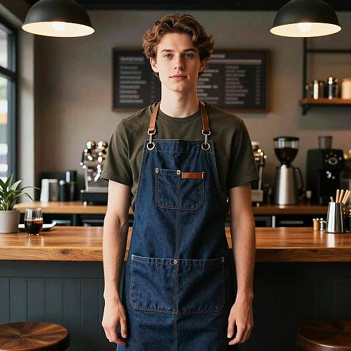 Glamour Photography of Urban Barista