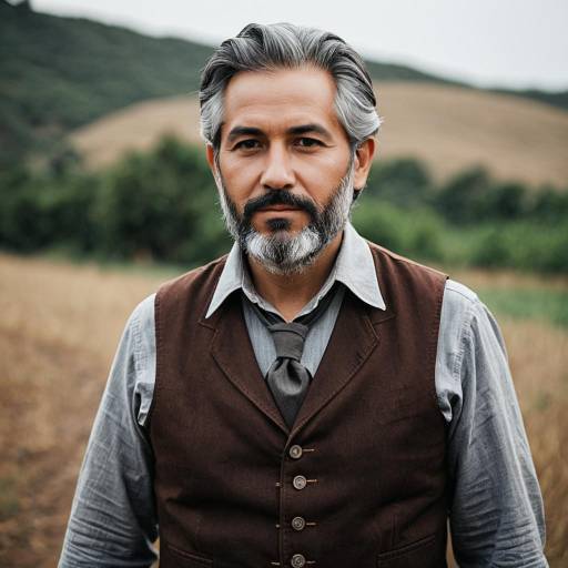 Vintage Manuelita's Father Cosplay Costume