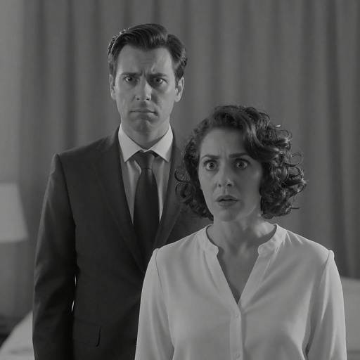 Intense Emotions in a Monochrome Room