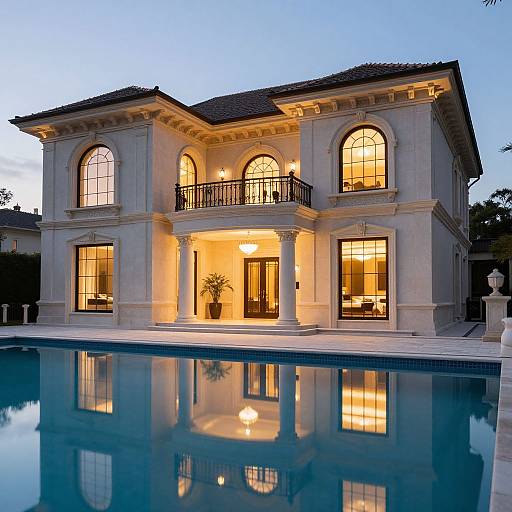 Luxury Mansion with Twilight Pool