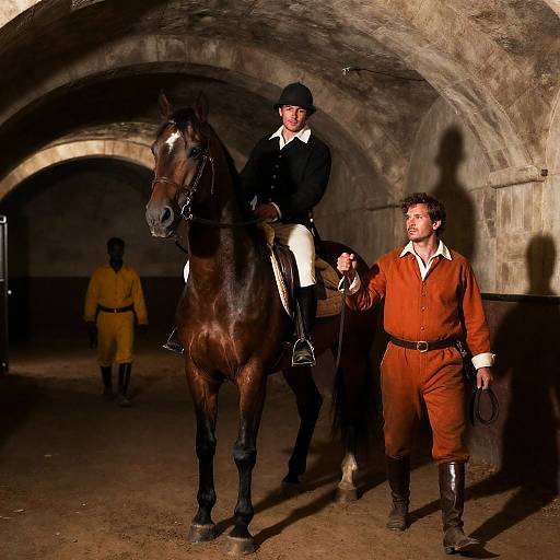 Historical Underground Stable Scene