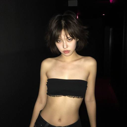 Reluctant Nightclub Portrait Shot