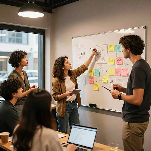 Creative Team Brainstorming Session