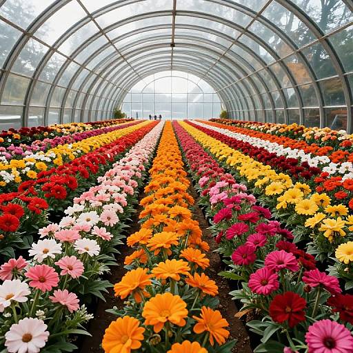 Endless Bloom in Colossal Glass Dome