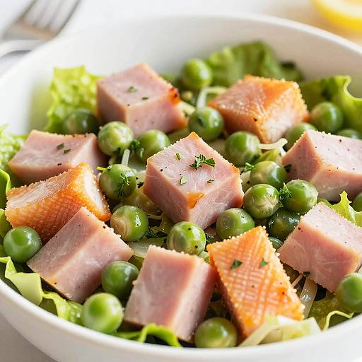 Vibrant Close-Up Colorful Salad