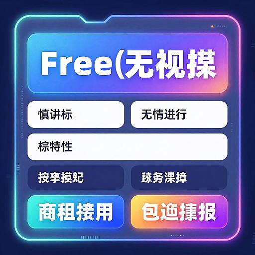 Futuristic Text Banner Generator UI