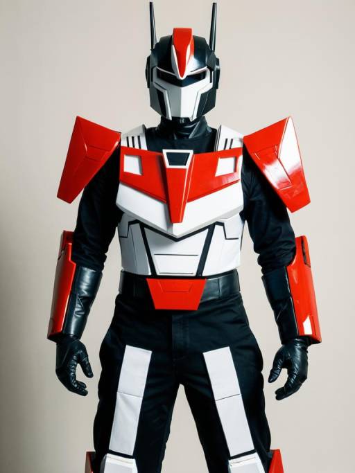 Man in Sideswipe G1 Cosplay Costume