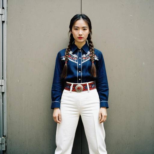 Elegant Traditional Attire Portrait of a Girl